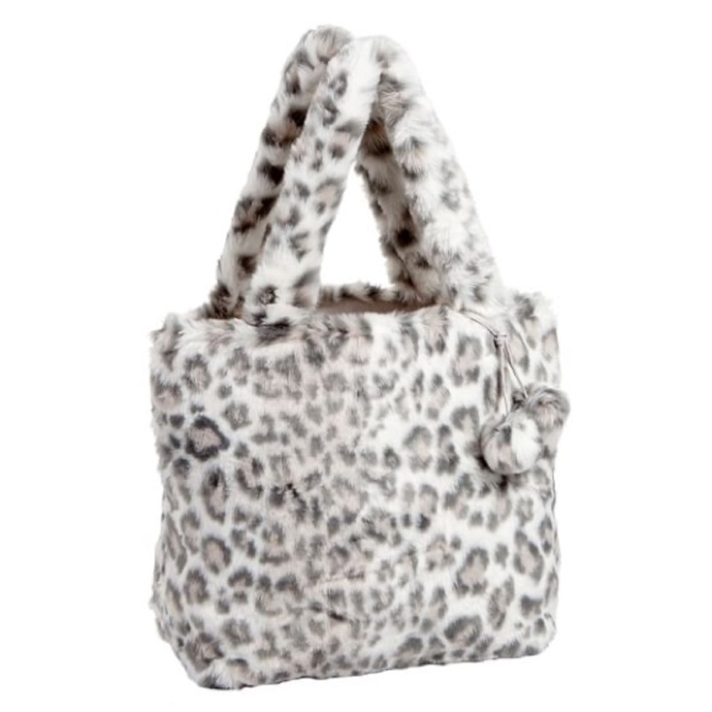 PBTEEN FAUX FUR TOTE BAG!